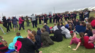 Calrossy - Secondary Girls Teachers vs Year 12 Tug Of War