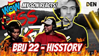 My Son Checks out DEN for the first time!  | DEN VS HISS | Hisstory | #bbu22 Final Round 1 | fire!!