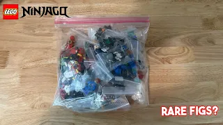 LEGO Ninjago Minifig haul! (OLD AND RARE FIGS)