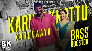 Karuvakattu Karuvaya | Bass Boosted | Maruthu | Vishal | D.imman | BK Atmos