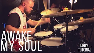 Awake My Soul // Hillsong Drum Tutorial