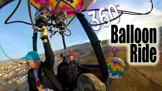 360 VR HOT AIR BALLOON FLIGHT - Havasu Balloon Fest 2018 in Virtual Reality