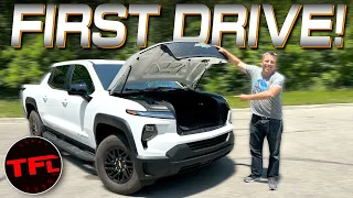 I Finally DRIVE the 2024 Chevy Silverado EV: Here's How It Compares to the Ford F-150 Lightning!