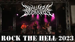 Inhuman Depravity - LIVE @ Rock The Hell 2023 [FULL SHOW] - Dani Zed Reviews
