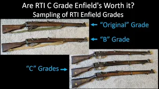 Sampling of RTI Enfield Grades | Original, B, & C grades