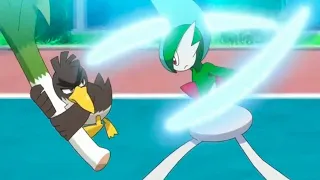 Pokemon Sword and Shield episode 60|Ash VS Rinto|Farfetch'd Evolve Sirfecth'd| Sirfecth'd VS Gallade