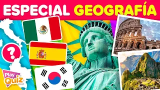 30 Preguntas de Geografía que Debes Saber  🌍🤓 | Test Cultura General 🧠 | PlayQuiz Trivia