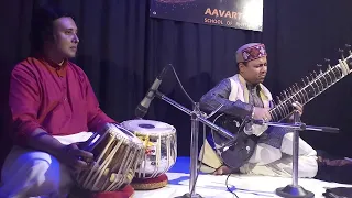 Subhranil Sarkar Raag jhinjhoti Jhaptaal Vilambit Gat with Pran Gopal Bandopadhyay