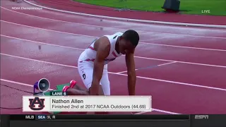 Michael Norman 43.61 - 400m (NCAA Record) 2018 NCAA Outdoor Championships