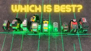 Green Laser Level Comparison