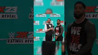 Jimmy Uso and Hey uso are reacting on their WWE2k23 Ratings 🤣