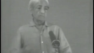 J. Krishnamurti - Saanen 1977 - Public Discussion 4 - Facts, reality and truth