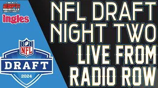 2024 NFL Draft Night Two: LIVE REACTIONS FROM RADIO ROW IN DETROIT!