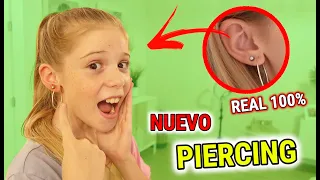 ME HAGO UN PIERCING POR PRIMERA VEZ! 100% REAL DANIELA CASI SE DESMAYA! LO PASO MAL LLORO