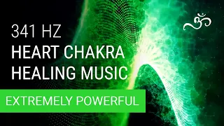 341 Hz Ultimate Heart Chakra Healing Meditation Music | Heart Chakra Opening Vibrations