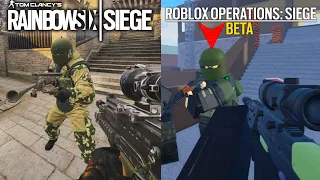 Trying Rainbow Six Siege.. BUT it's Roblox