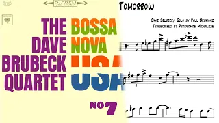 There Will Be No Tomorrow - Paul Desmond Transcription