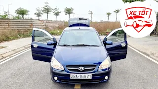 🚙 Hyundai Getz 2010 màu xanh bản đủ tư nhân chính chủ đẹp suất sắc