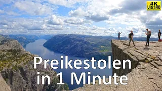 Travel Shorts: Preikestolen in 1 Minute (Norway, 4K)