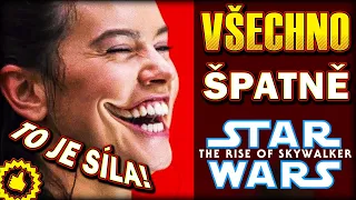 VŠECHNO ŠPATNĚ: Star Wars IX: Vzestup Skywalkera (SPOILERové video)