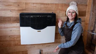 Martin Propane Heater | Getting the Cabin Ready for Winter