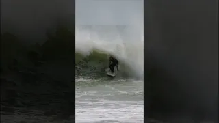 Almost got barreled #surfing #surfingwaves #surf