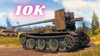 Grille 15 - 10K Damage 5 Tanks Destroyed - World of Tanks