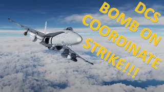 DCS WORLD ATTACK JDAM Bomb on coordinate.