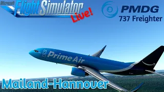 737BCF Cargo OPS | Malpensa LIMC✈Hannover EDDV | GSX | PMDG 737 | VATSIM | MSFS2020