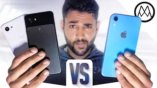 Google Pixel 3a vs iPhone XR