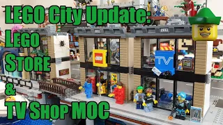 LEGO City Update - Lego Store & TV Shop MOC 60097 📺🏹