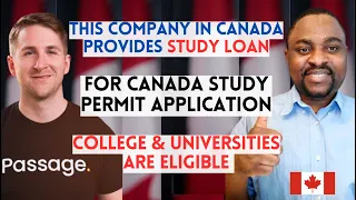 Get a Study Loan For Canada Study Permit Application with PASSAGE | Covers Tuition & Cost of Living