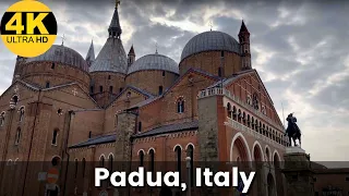 4K HD Walk - Padua Italy - Marketplaces, Basilica of St Anthony and Prato della Valle S2 EO3 (ASMR)