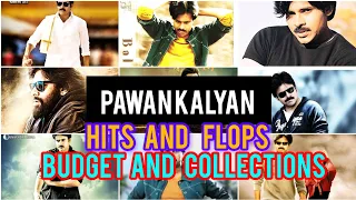 Pawan Kalyan HITS AND FLOPS || BUDGET AND BOX OFFICE COLLECTIONS all movies list Telugu || power....