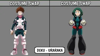 MY HERO ACADEMIA CHARACTERS COSTUME SWAP || PlayNetCity