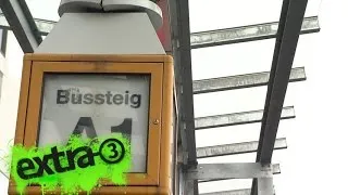 Realer Irrsinn: Das neue Regendach am Bonner Busbahnhof  | extra 3 | NDR