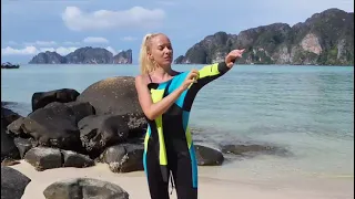 How a neoprene wetsuit should fit