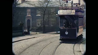 4K 50fps DeOldify Colorization | 1900 Victorian Time Machine - DAIN frame interpolation