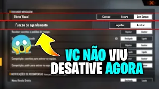 ISSO QUE FAZ TRAVAR 🤯! FREE FIRE TRAVANDO? COMO TIRAR O LAG DO FREE FIRE E TRAVAMENTO! FF LISO