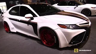 2018 Toyota Camry XSE DHR Edition Custom Car - Exterior Walkaround - 2017 SEMA Las Vegas