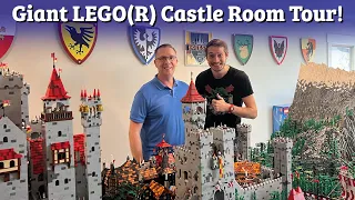 The Ultimate LEGO(R) Castle Room Tour! Feat. @Intenss_Bricks