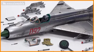 1/72 Mig-21 MF - Eduard - scale model step by step build