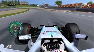 Rfactor F1 2016 AL /L. Hamilton Onboard Barcelona/