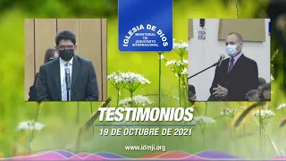 Testimonios 19 de octubre de 2021 - Iglesia de Dios Ministerial de Jesucristo Internacional.