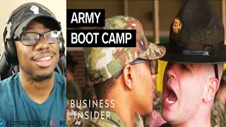 What Army Recruits Go Through At Boot Camp REACTION!