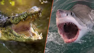 Deadly Predators: Sharks Vs Crocodiles (Animal Wildlife) | Real Wild