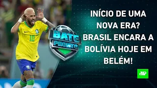 HOJE TEM SELEÇÃO! Brasil ENFRENTA a Bolívia na ESTREIA de Fernando Diniz! | BATE PRONTO