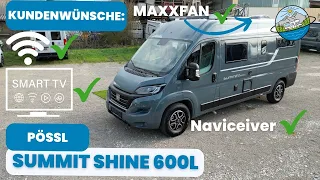 Pössl Summit Shine 600L - Super Ausstattung mit LED-Scheinwerfer, Automatik und vielen Assistenten