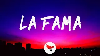 ROSALÍA, The Weeknd - LA FAMA (Letra/Lyrics)