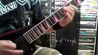 Children Of Bodom 　Bodom After Midnight Guitar Cover